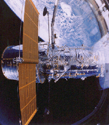 The Spacecraft being deployed